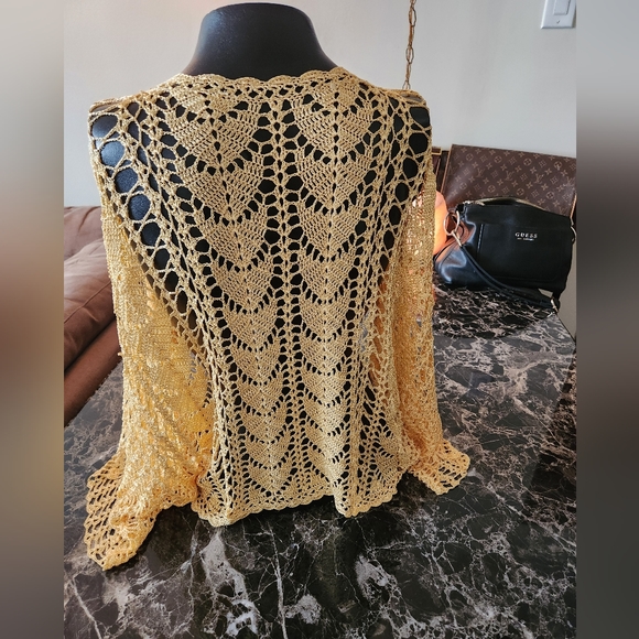 Handmade Crochet Shrug - Picture 1 of 2